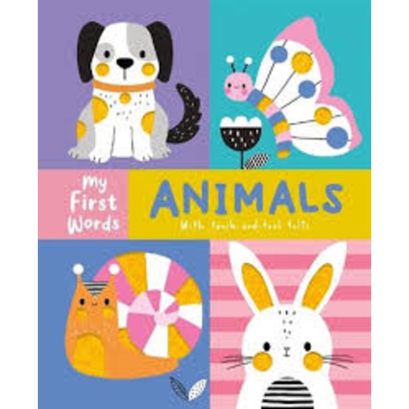 First Words Animals Learning Activity Book