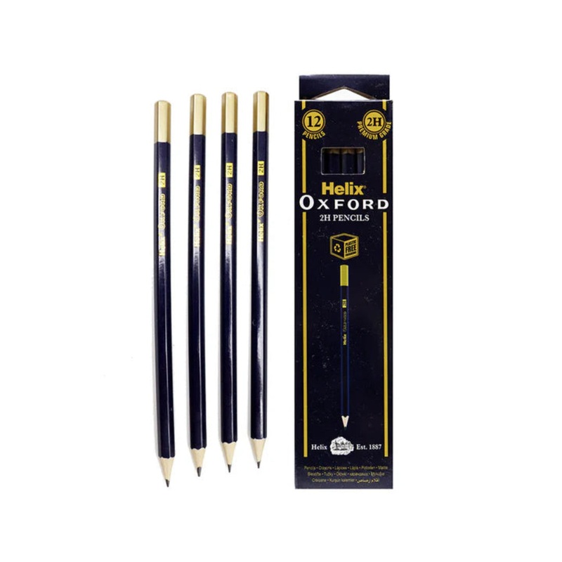 Helix Oxford 2H Graphite Pencils 12-Pack