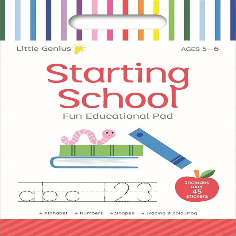 Little Genius A4 Starting School Educational Activity Pad