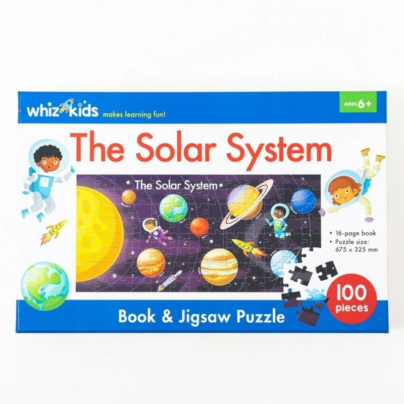 Solar System Whiz Kids Book and Jigsaw 100 Pieces