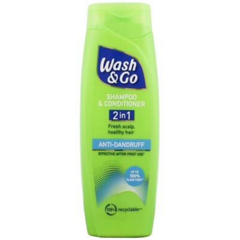 Wash & Go Anti-Dandruff Shampoo 400ml