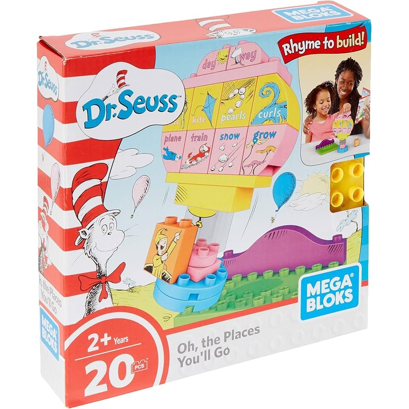 20 Pcs Rhyme to Build Mega Blocks