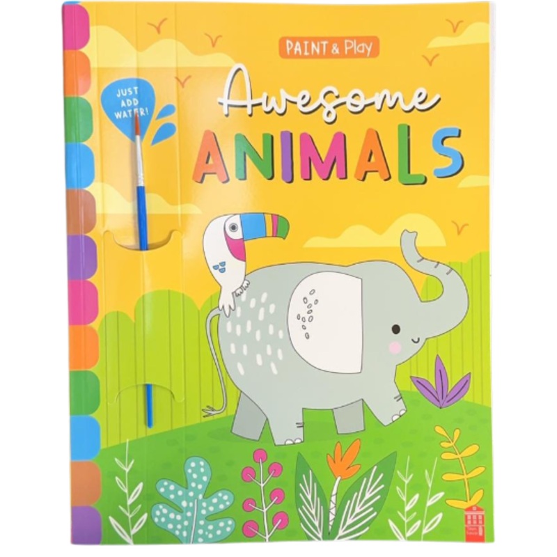 Awesome Animals Paint & Play  Creative Art Set for Kids
