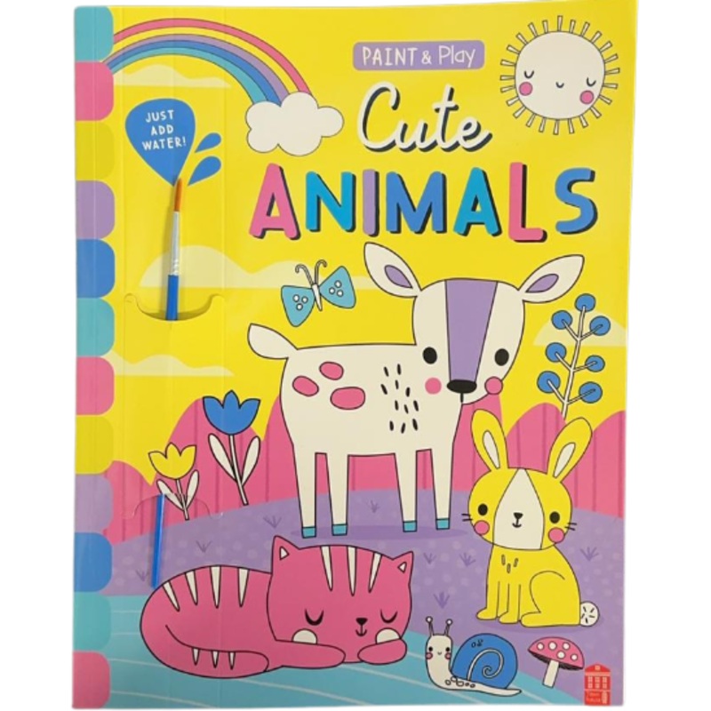 Cute Animals Paint & Play  Creative Art Set for Kids