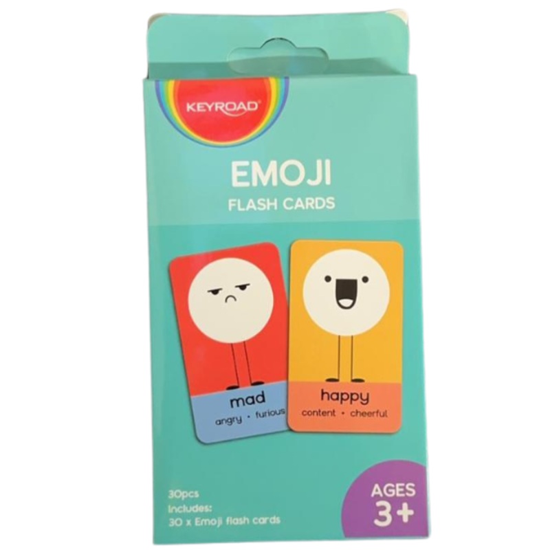 Keyroad Emoji Flash Card Set