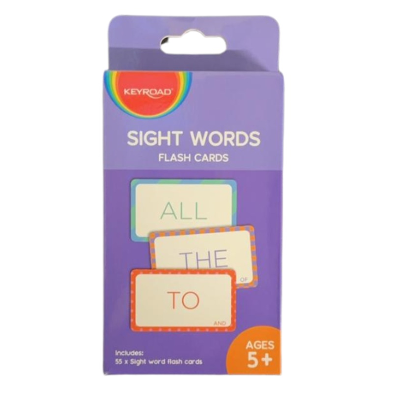 Keyroad Sight Words Flash Cards