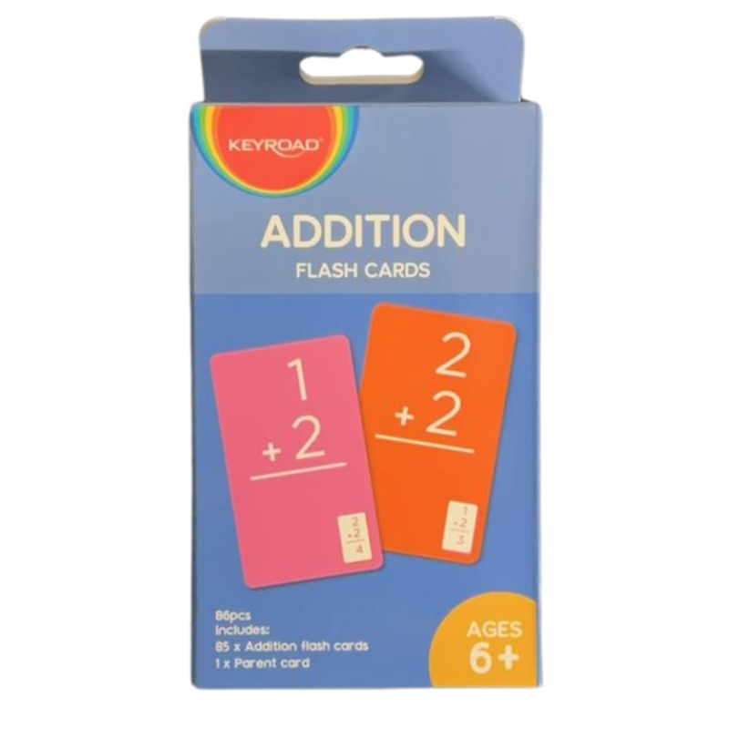 Kids Addition Flash Cards  86 Cards for Fun Math Learning