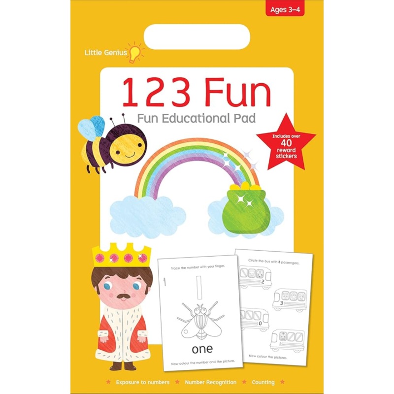 Little Genius Small Pad 123  Perfect for Early Learning