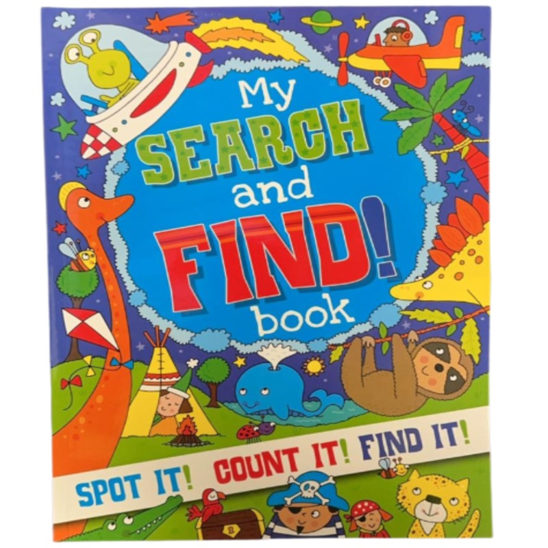 My Search and Find Book  56 Pages
