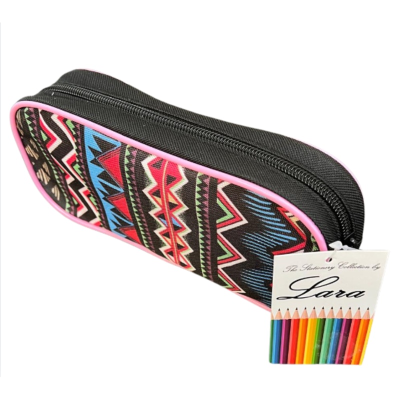 Patterned Pencil Case - Stylish and Functional Storage Solution