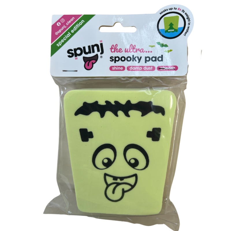 Spunj Ultra Spooky Pad Absorb Sponge Frankenstein