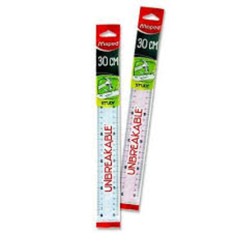 Maped Study 30cm Unbreakable Ruler