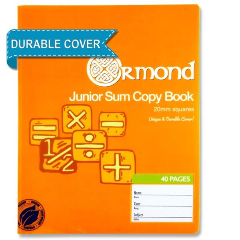 Ormond 40 pages of Durable Cover 20mm