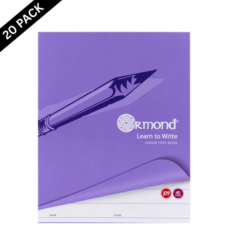 Ormond J09 Junior Copy Books 40 Pages ( 20 Pack )