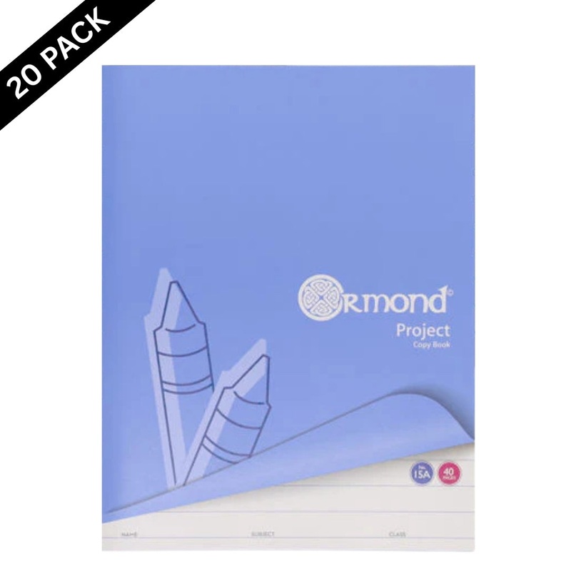 Ormond No.15A Project Books 40 Pages - ( 20 Pack )