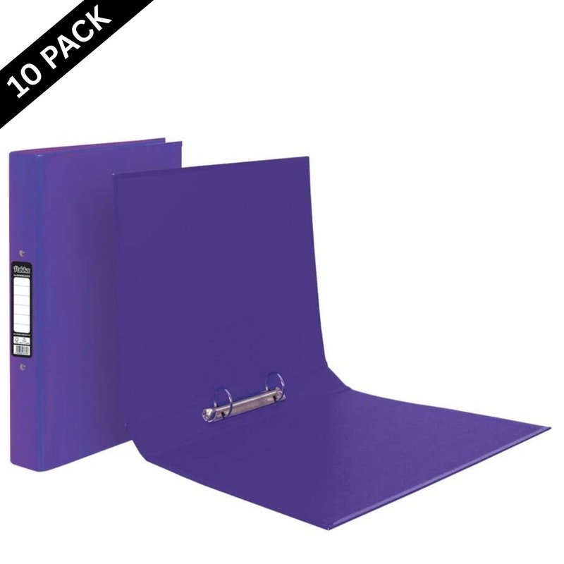 Pukka A4 Ringbinder  Purple Brights  ( Box of 10 )