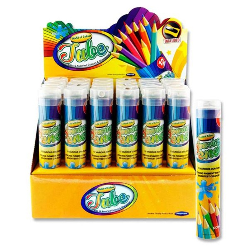 World of Colour Tube of 12 Colouring