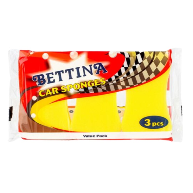 3-Pack Car Sponges