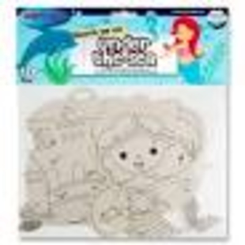 Crafty Bitz Pack of 10 Cut-Out Under the Sea Mermaids
