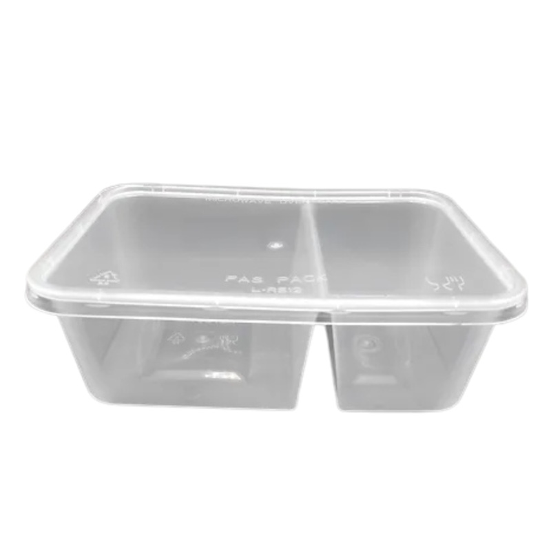 Extra Value Microwave Containers with Lids  2-Section
