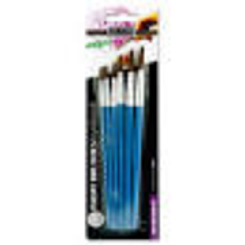 ICON Card 6 Assorted Size Paint Brushes