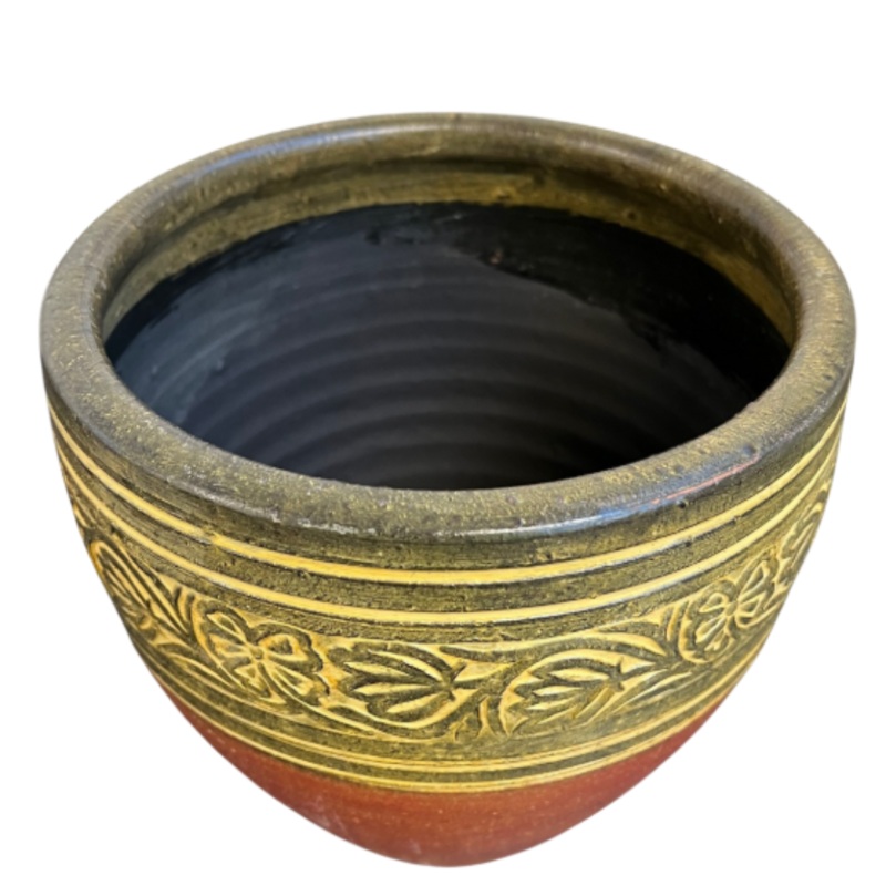 Pot Planter Small 8" x 8"  Terracotta Decorative Plant Pot