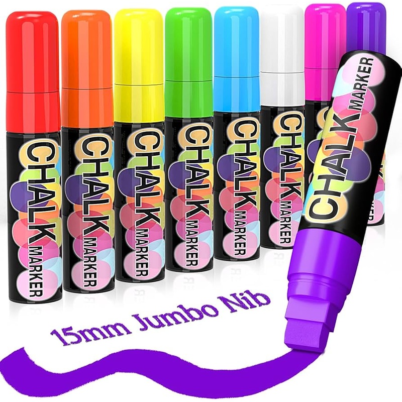 PRO 4-Pack 8g Window Chalk Markers