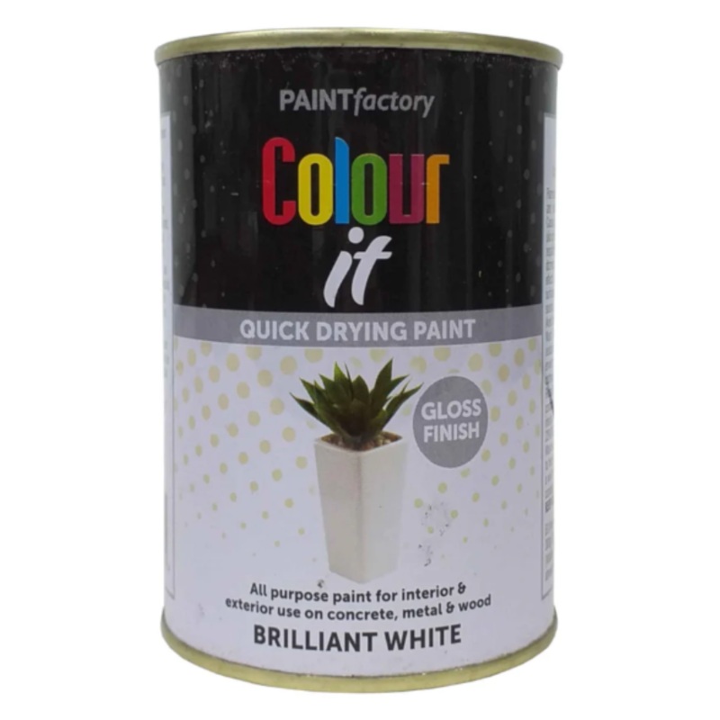 Colour It White Gloss Paint Tin 300ml