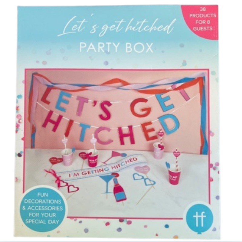 Lets Get Hitched Party Box