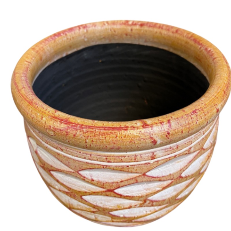 Small Pot Planter 8" x 8"  Beige