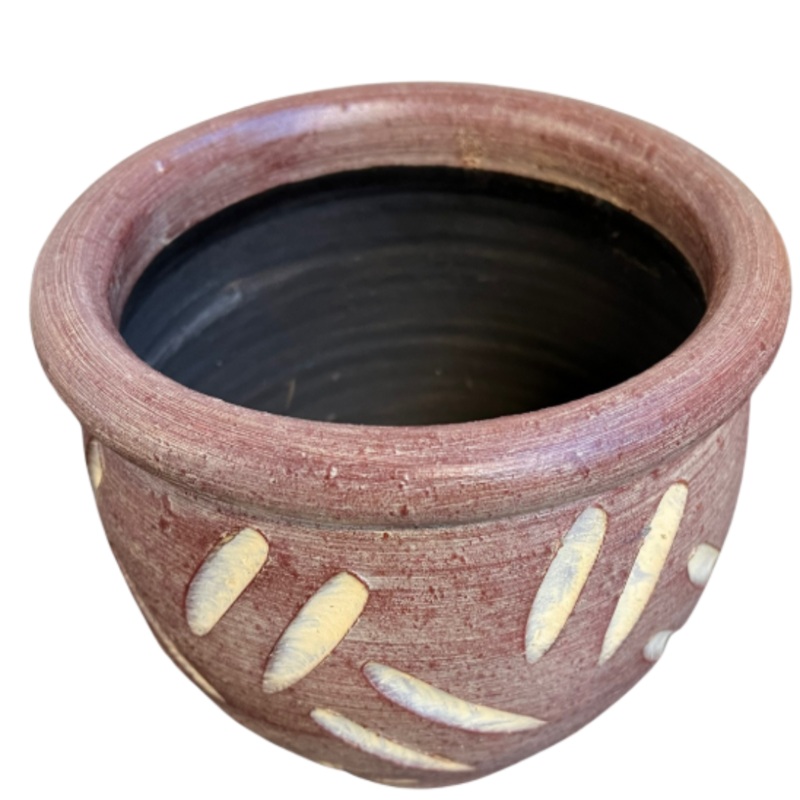 Small Pot Planter 8" x 8"  Brown