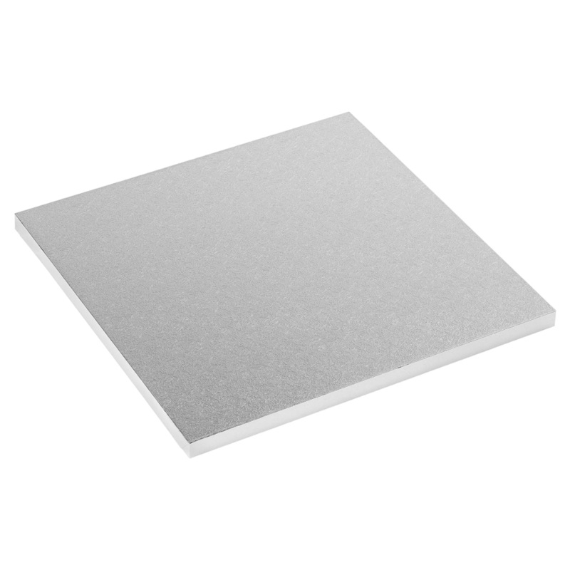 Square Cake Drum  12mm Embossed