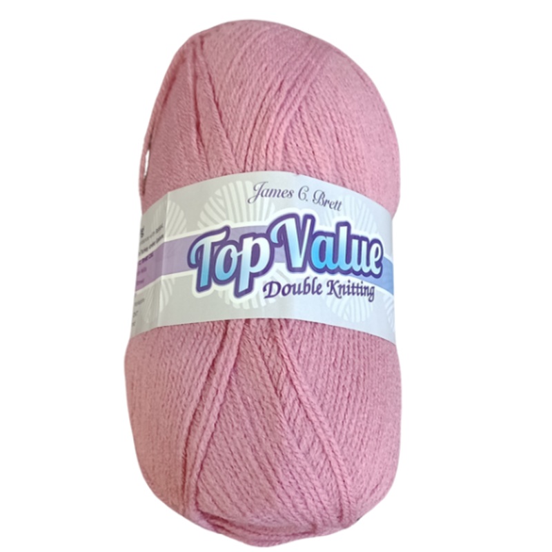 Top Value 100 Grams Double Knitting Yarn 8422 Dusky Rose
