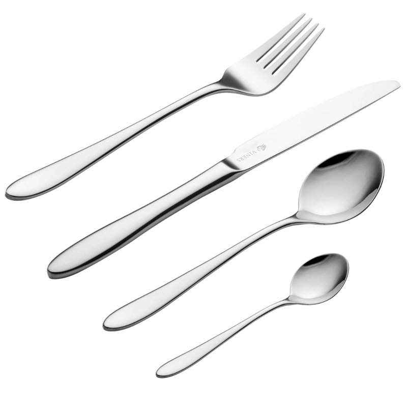 16 Stainless Steel Cutlery Set Harl  Elegant and Durable Flatware