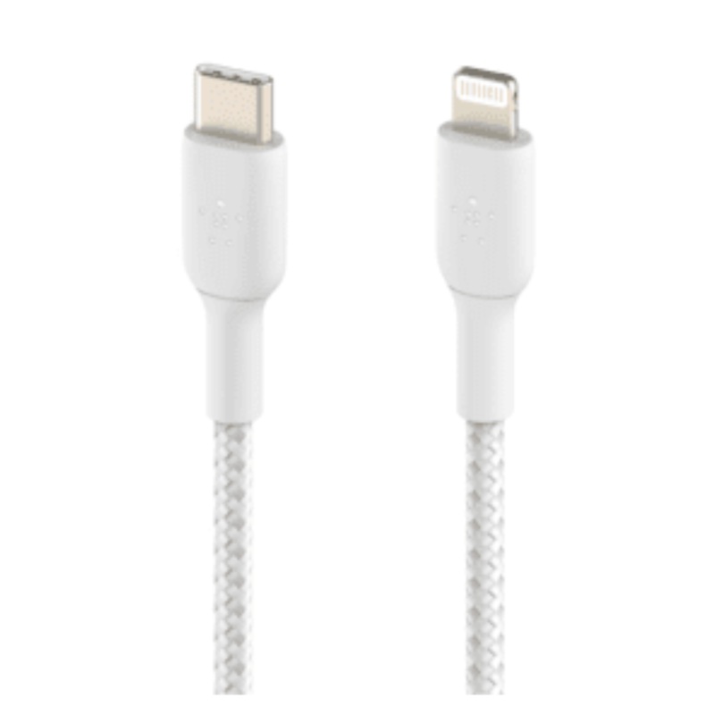 2M Braided iPhone to Type-C Cable
