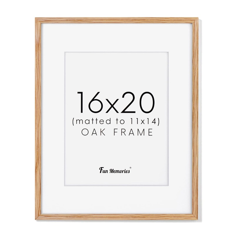 Frame 16x20 Oak Paper Wrap