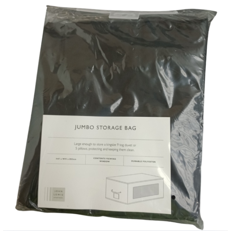 Jumbo Storage Bag Black