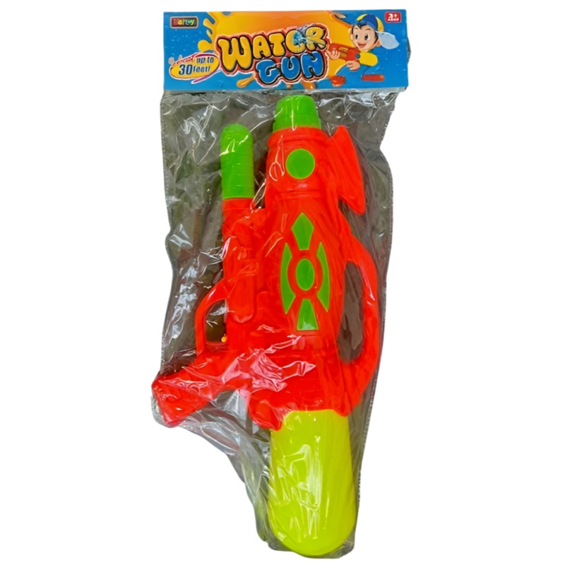 Pump-Action Water Gun  Exciting Blue/Orange Water Shooter