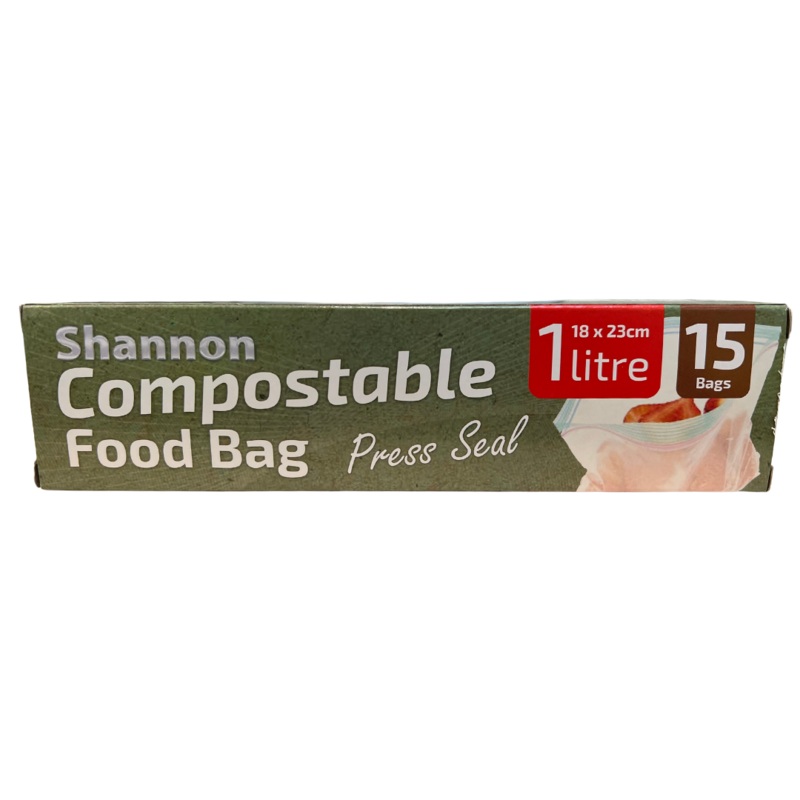 Shannon Food Bag 15PC  High-Quality Resealable Bags