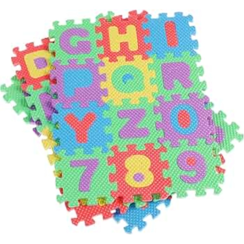 36PC Alphabet/Numbers Puzzle Mat Large