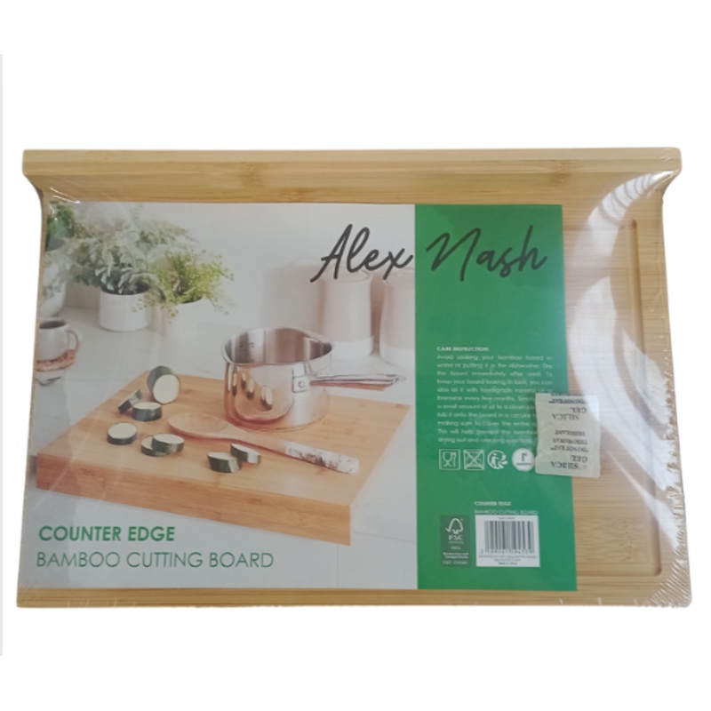 Counter Edge Bamboo Cutting Board