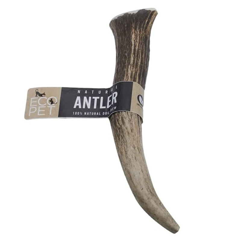 Eco Pet Natural Antler Chew Medium  Long-Lasting & Healthy Dog Treat