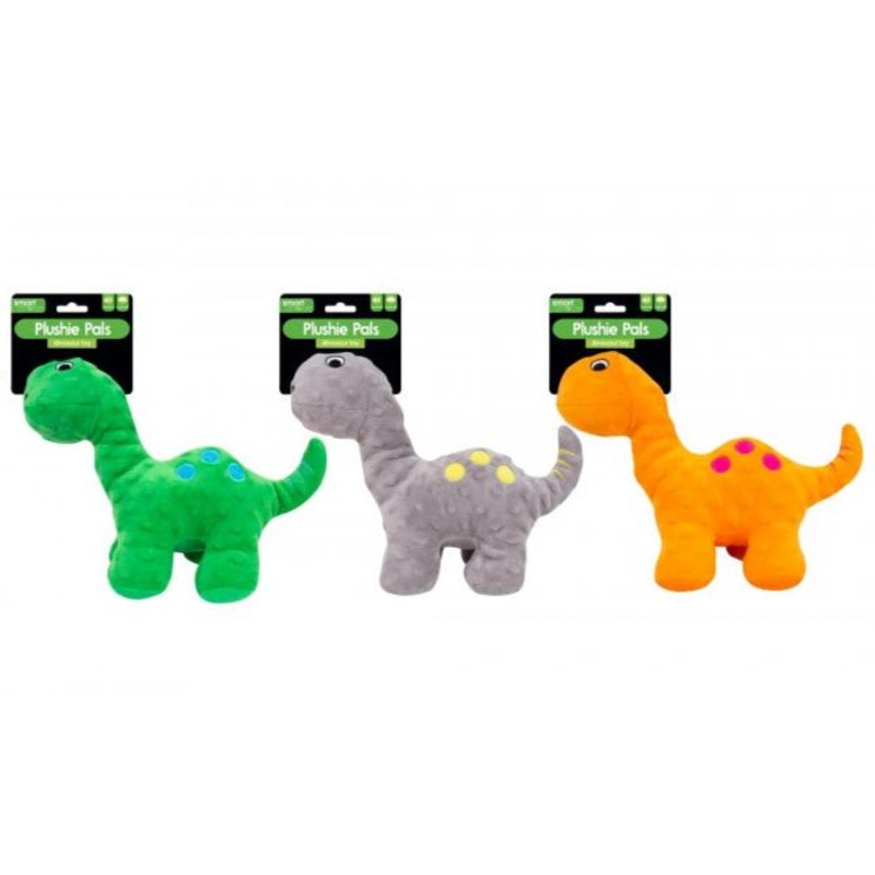 Squeaky Plush Dinosaur Toy