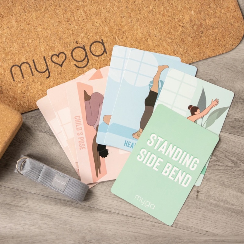 XL Yoga Pose Cards by Myga