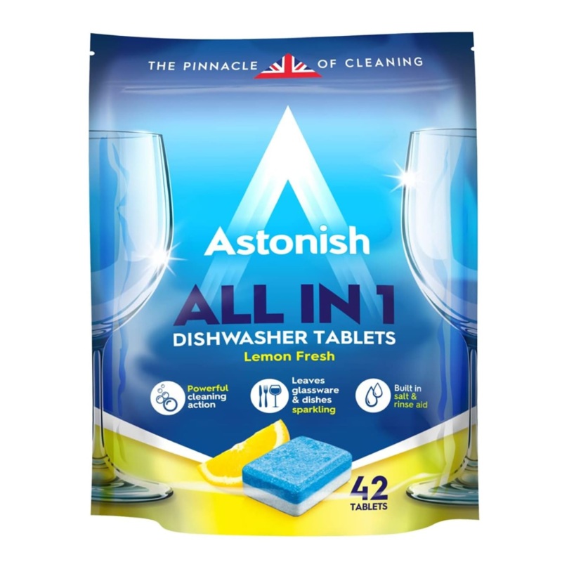 Astonish All In 1 Dishwasher Tablets 42S