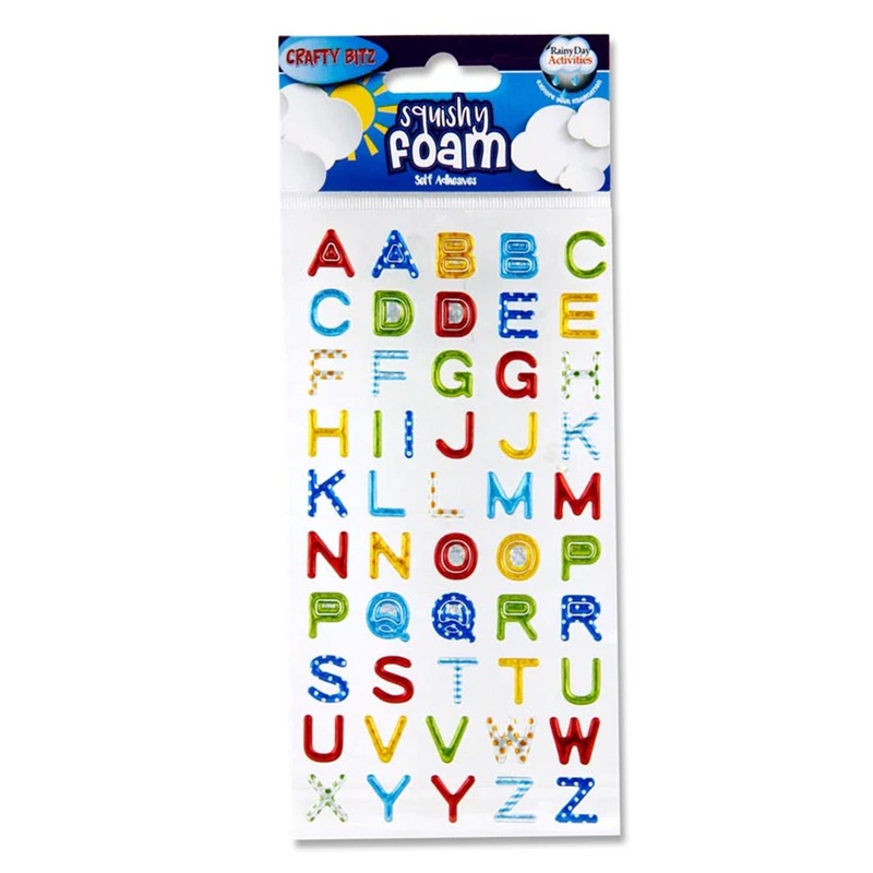 Crafty Bitz Squishy Foam Stickers  Star Shapes