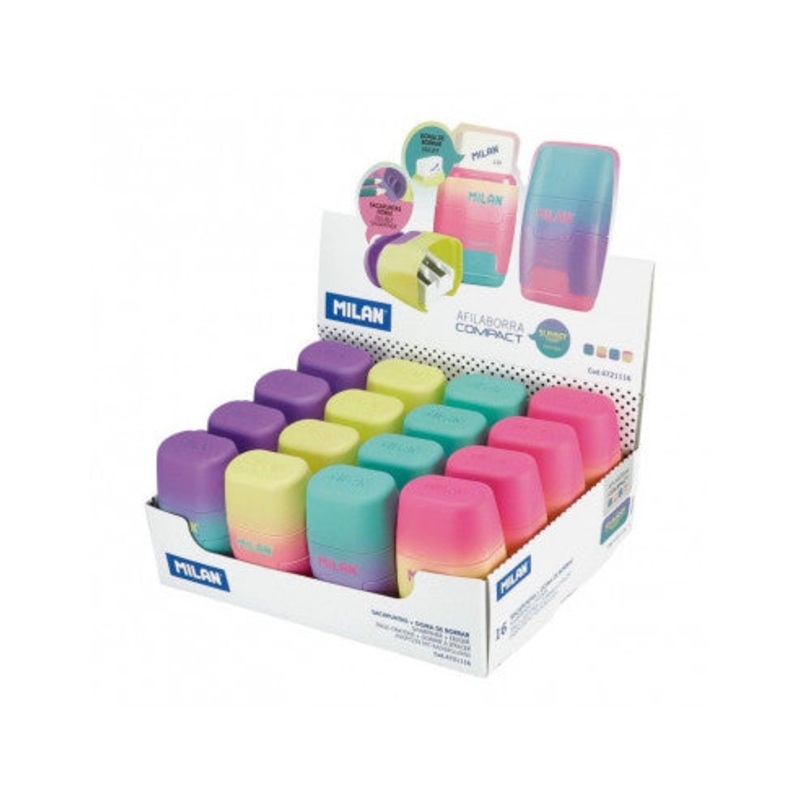 Milan Eraser + Sharpener