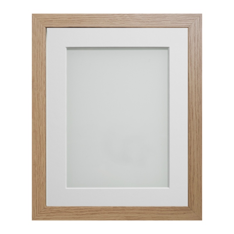 Double Mount MDF Wrapped Natural Frame 8x10"