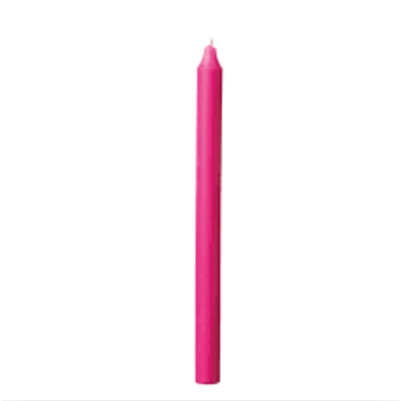 Hot Pink Stick Candles 22 x 290mm