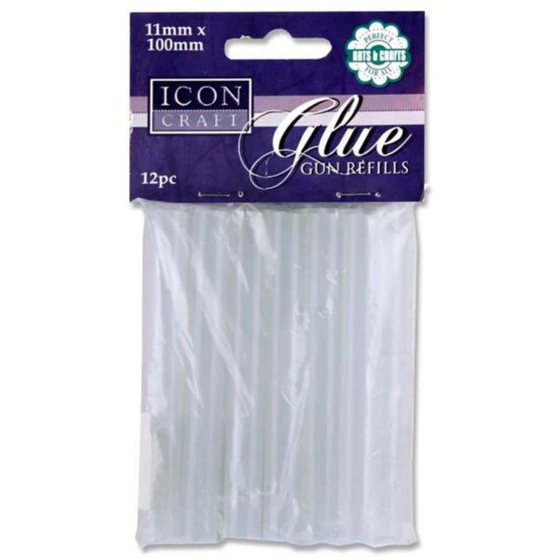 Icon Craft Glue Gun Refills Large 12 Pack